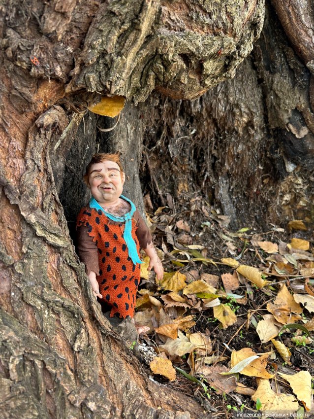 Фред Флинстоун — Авторские куклы (фото 2)