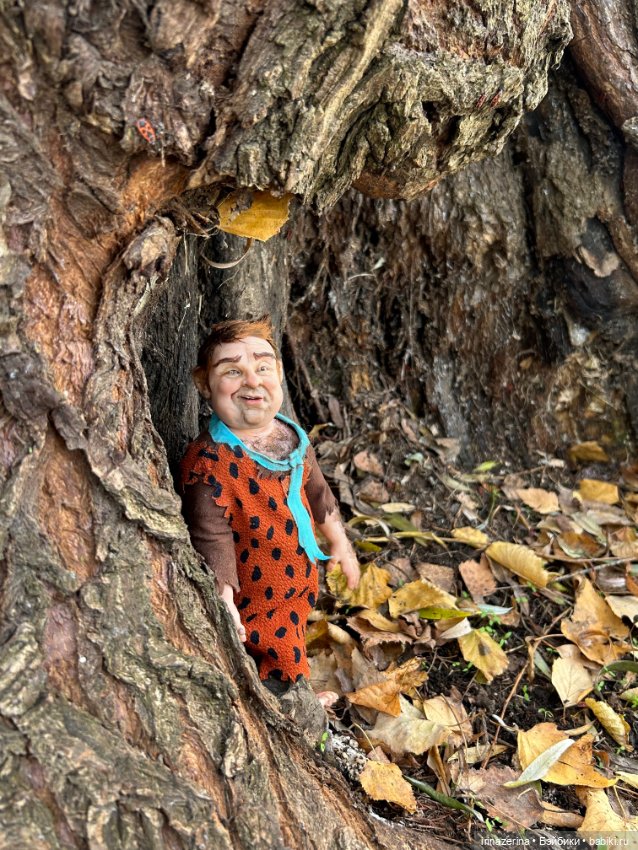 Фред Флинстоун — Авторские куклы (фото 10)