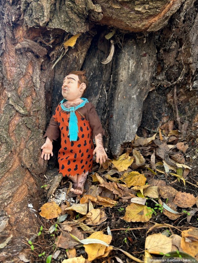 Фред Флинстоун — Авторские куклы (фото 3)