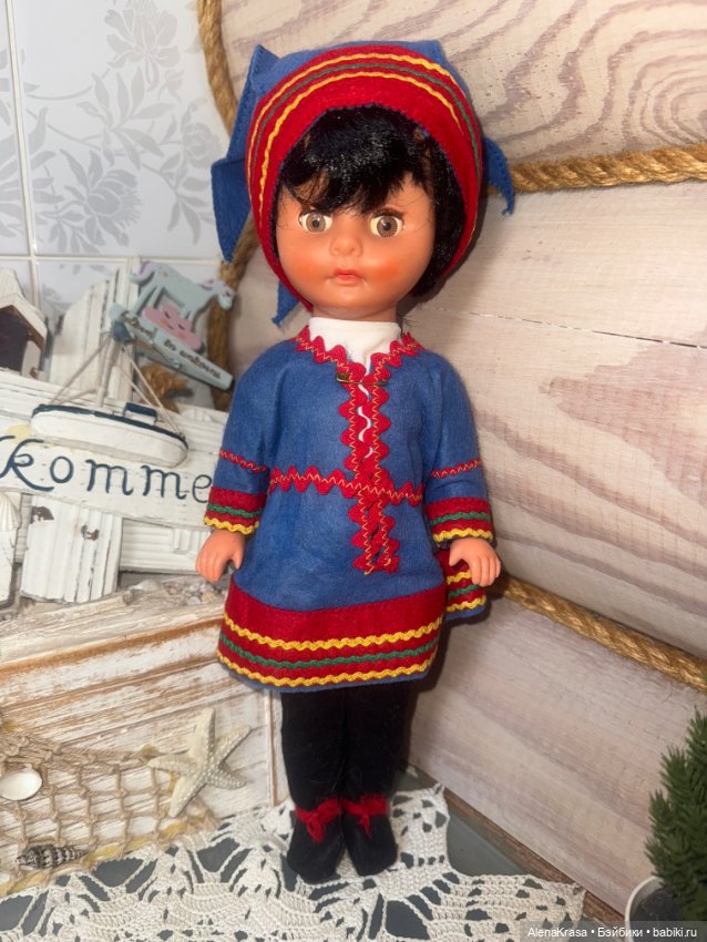 Кукла в национальной одежде