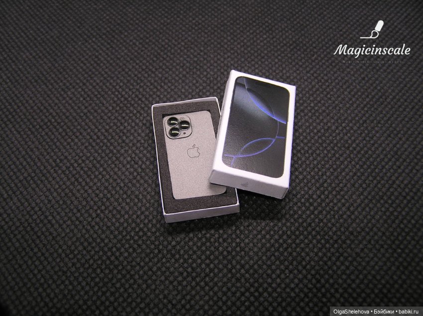 Миниатюрный iPhone для куклы (фото 3)