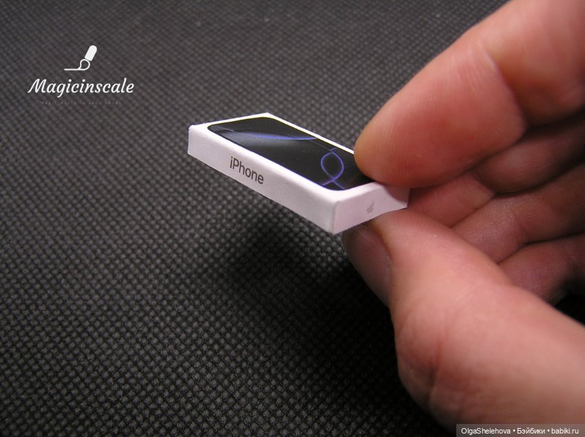 Миниатюрный iPhone для куклы (фото 2)