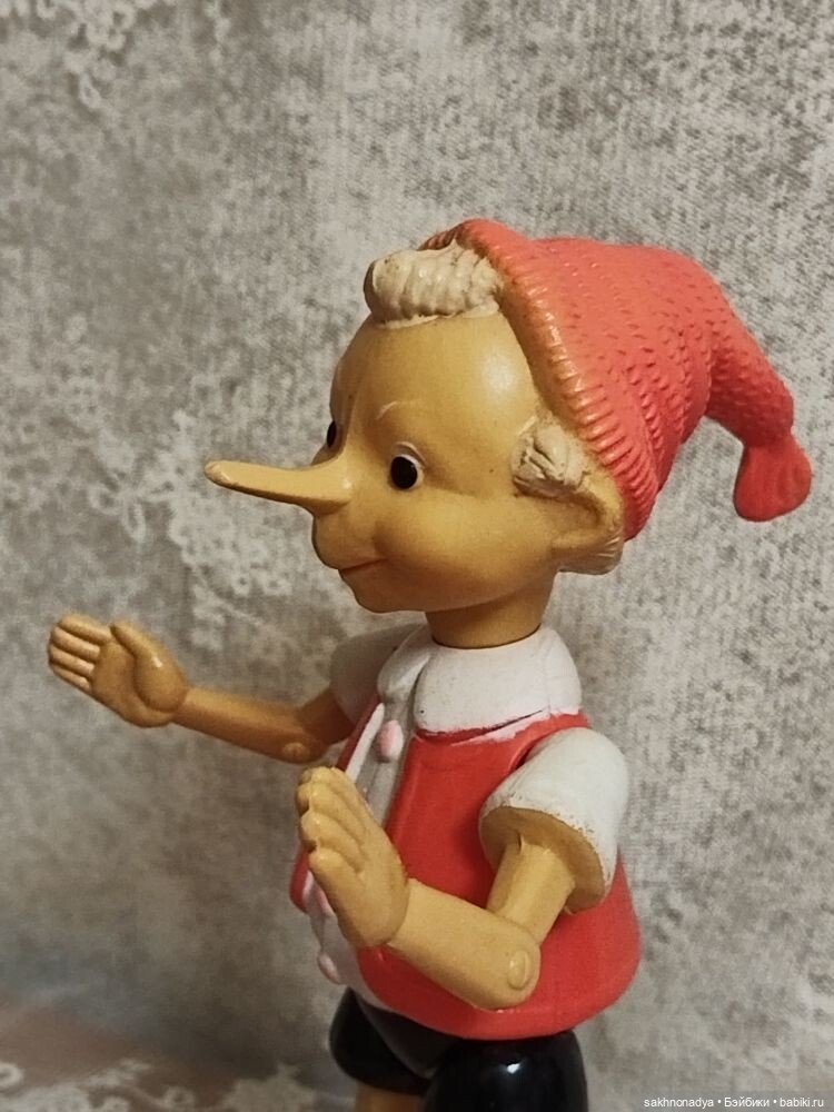 Целлулоидный Буратино — Винтажные куклы и игрушки детства