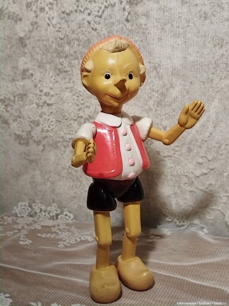 Целлулоидный Буратино — Винтажные куклы и игрушки детства