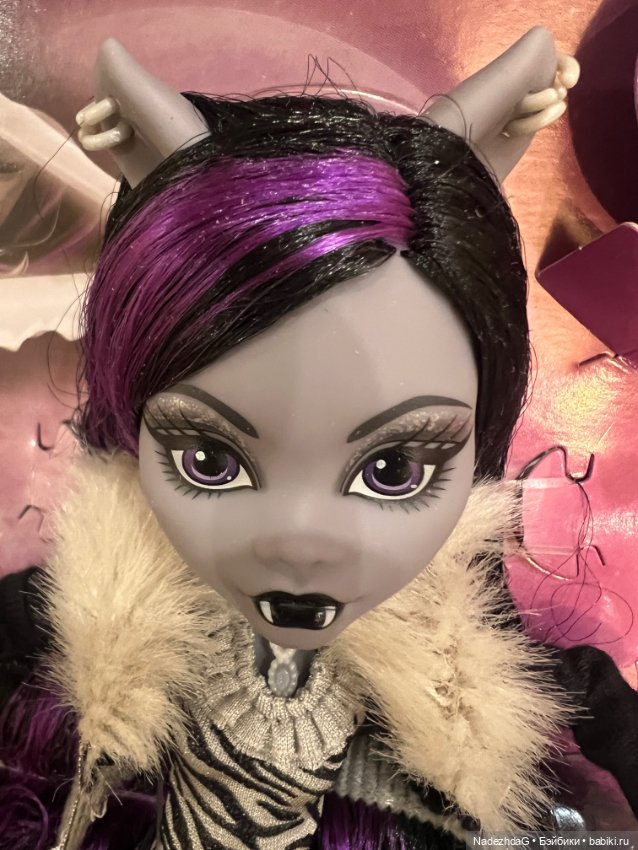 Monster High Reel Drama Clawdeen Wolf in Black and White (фото 6)