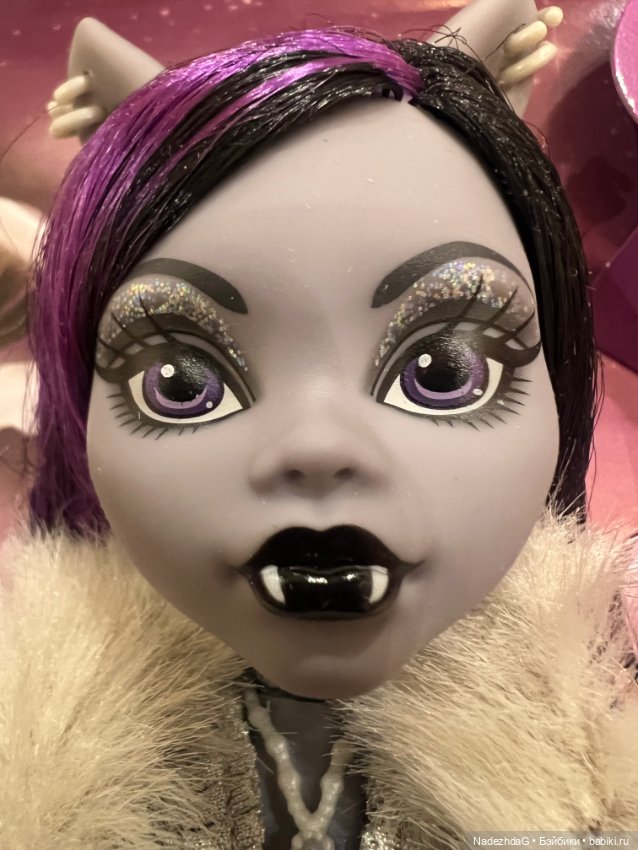 Monster High Reel Drama Clawdeen Wolf in Black and White (фото 5)