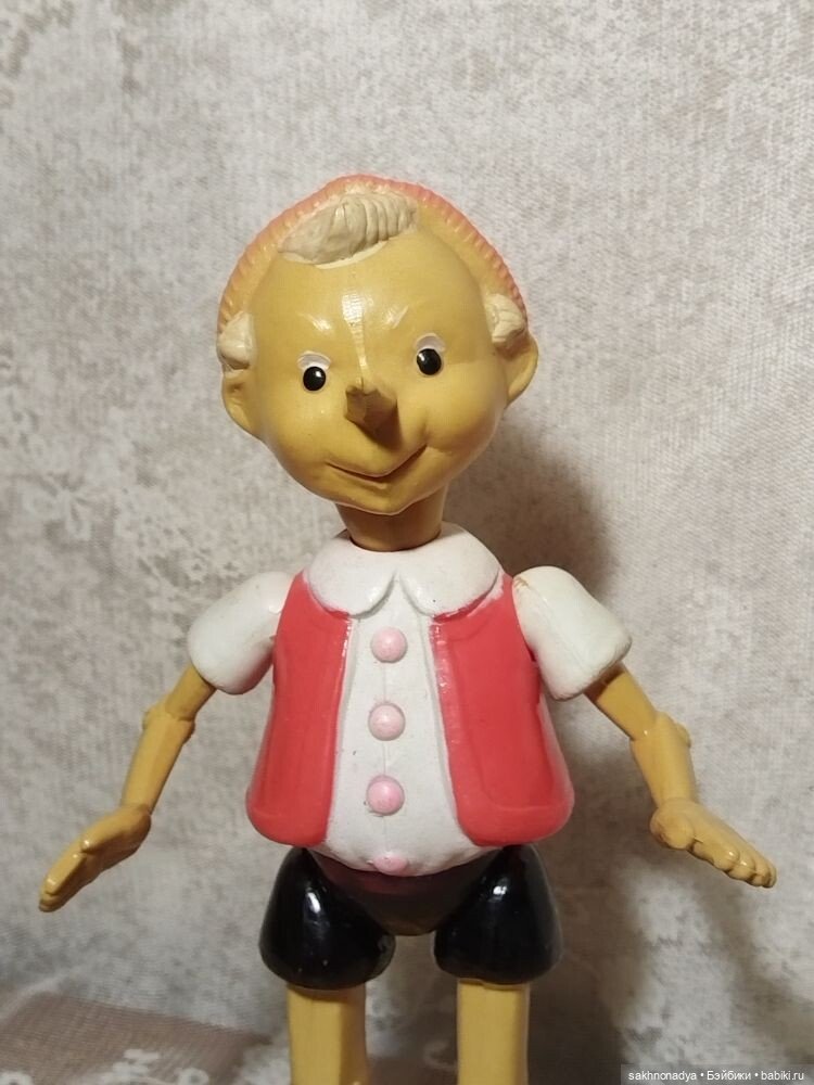 Целлулоидный Буратино — Винтажные куклы и игрушки детства (фото 7)