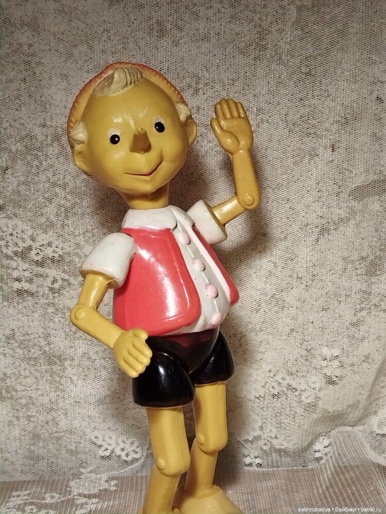 Целлулоидный Буратино — Винтажные куклы и игрушки детства (фото 9)