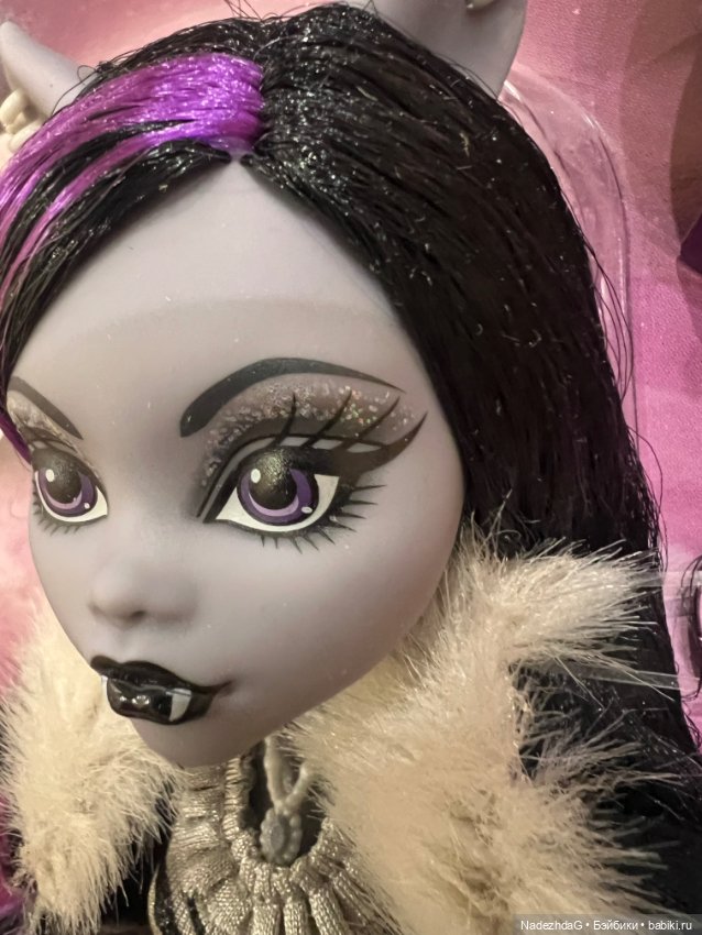 Monster High Reel Drama Clawdeen Wolf in Black and White (фото 10)