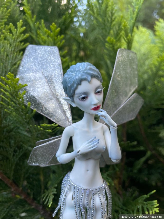 Фея-льдинка — Авторские куклы BJD (фото 4)