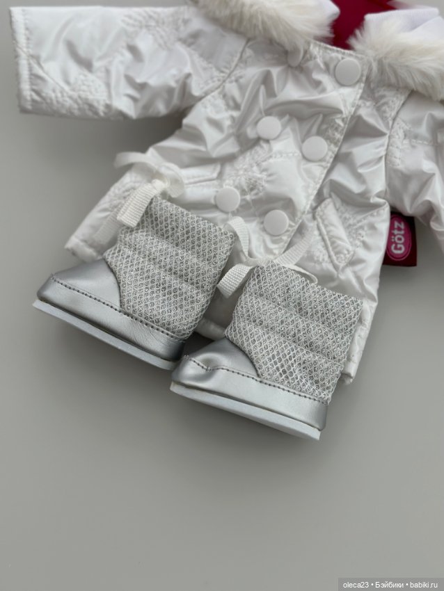 Зимний комплект «Серебро» для кукол Liitle kidz 36 см (фото 5)