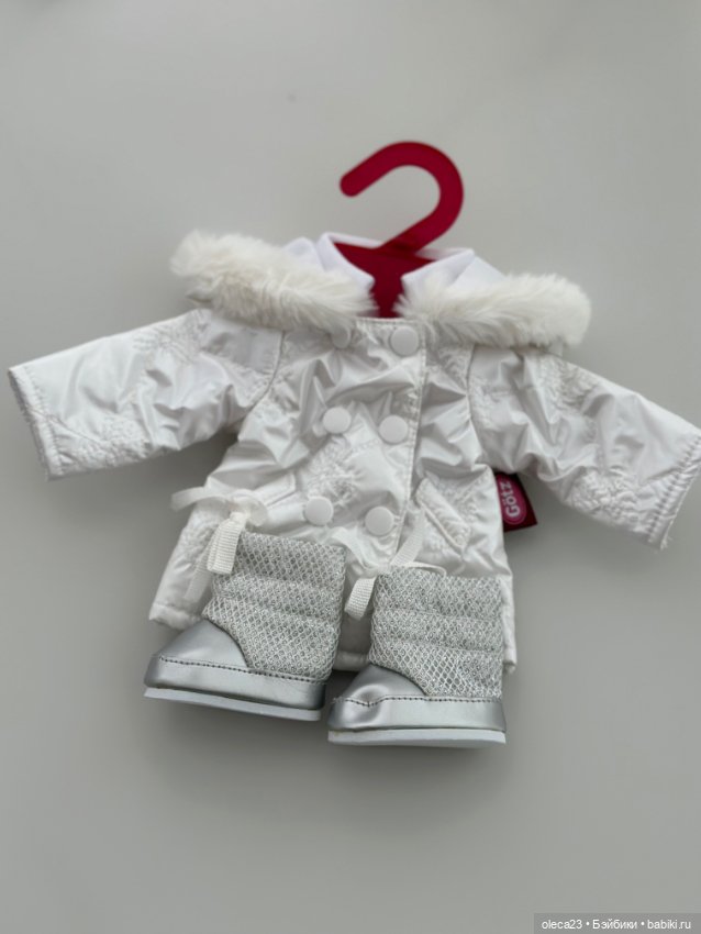 Зимний комплект «Серебро» для кукол Liitle kidz 36 см (фото 6)