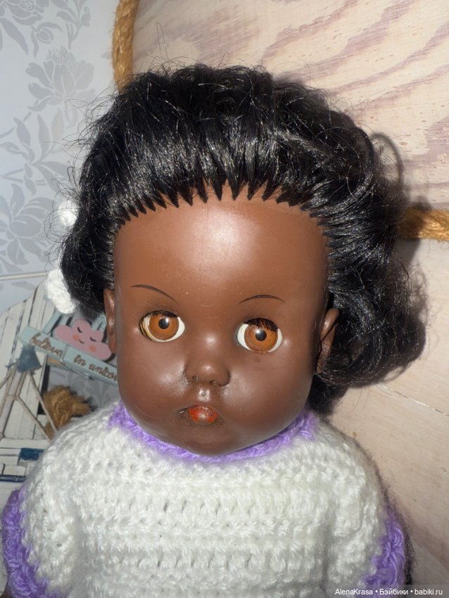 Кукла негритянка — Винтажные куклы и игрушки детства (фото 2)