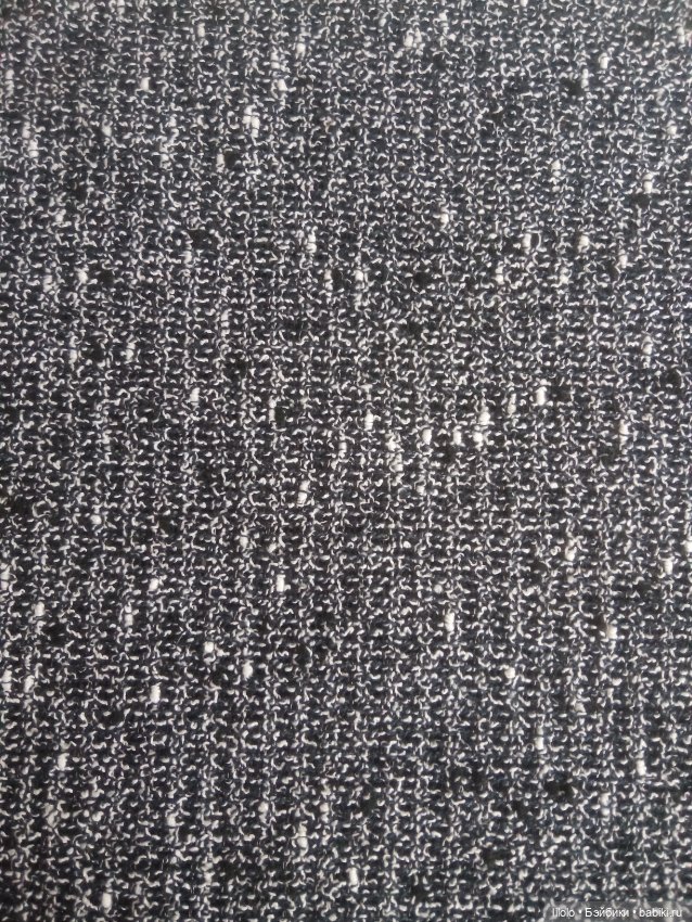 Отрез тонкой пальтовой ткани для кукольного рукоделия (фото 2)