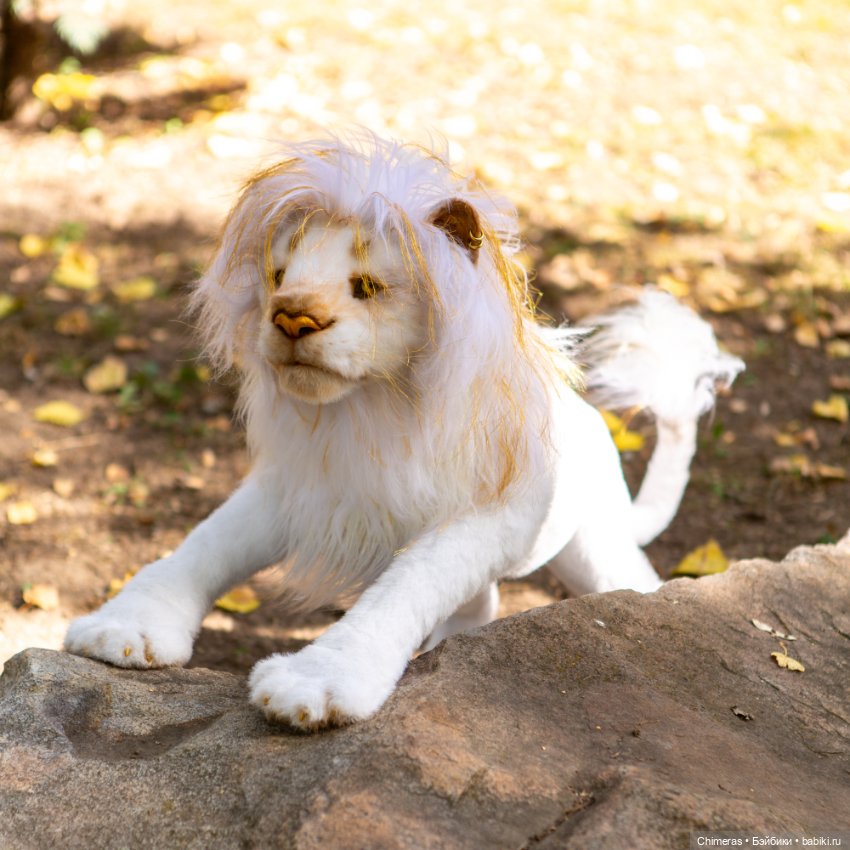 Фантазийный лев Ауро — Авторские игрушки (фото 8)