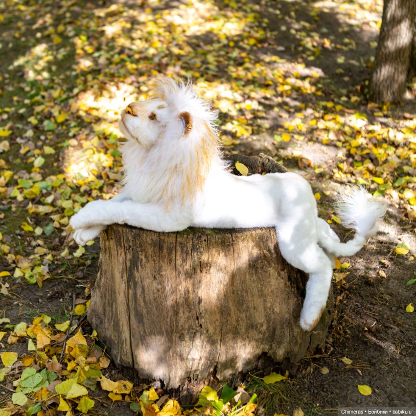 Фантазийный лев Ауро — Авторские игрушки (фото 7)