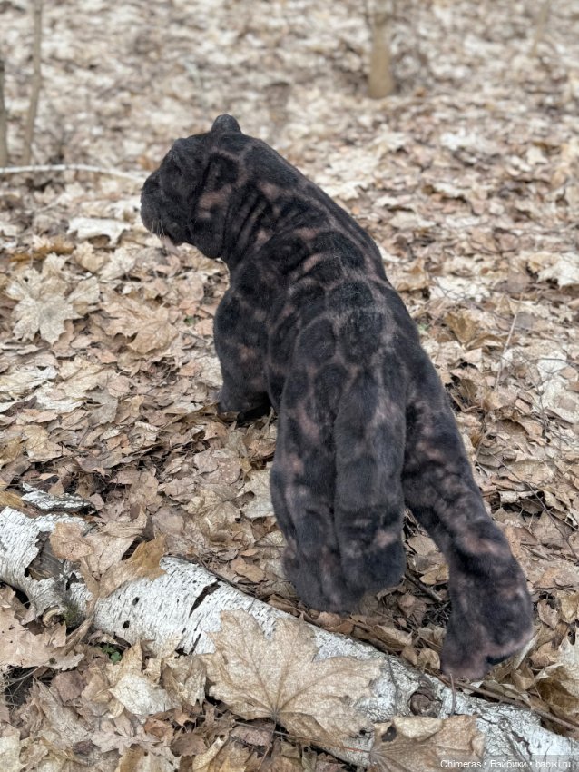 Саблезубый леопард — Авторские игрушки (фото 6)