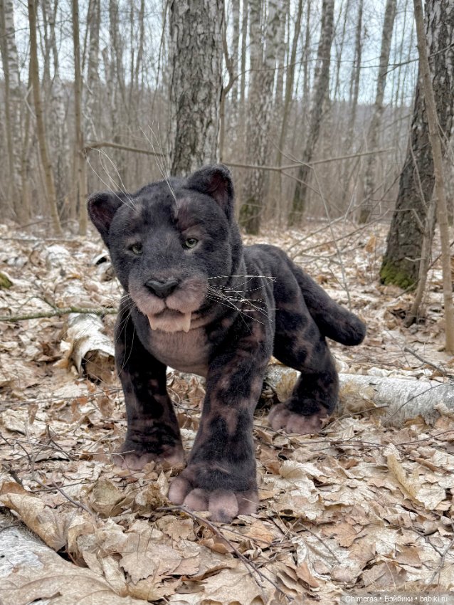 Саблезубый леопард — Авторские игрушки (фото 3)