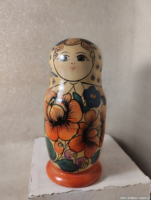 Матрешка СССР 2 шт лотом — Винтажные куклы и игрушки детства