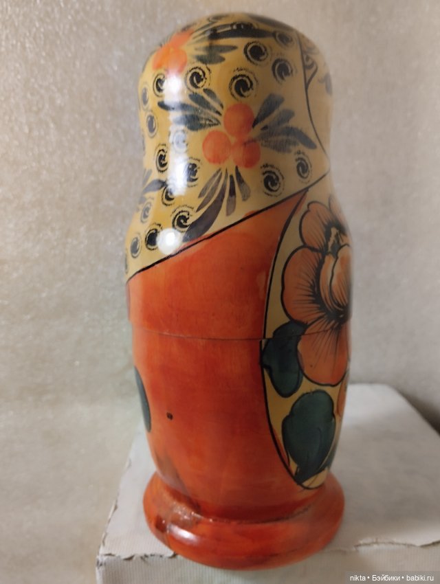 Матрешка СССР 2 шт лотом — Винтажные куклы и игрушки детства (фото 3)