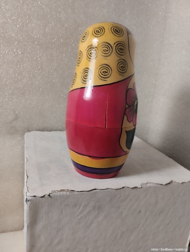 Матрешка СССР 2 шт лотом — Винтажные куклы и игрушки детства (фото 8)