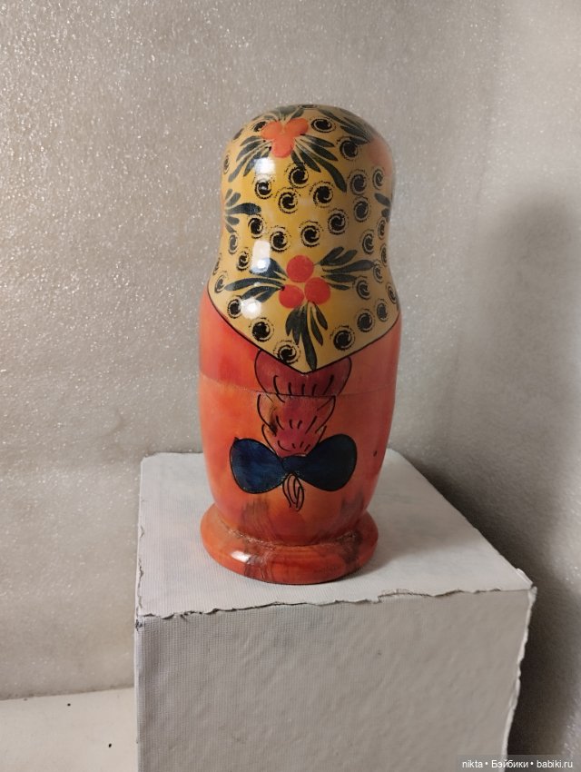 Матрешка СССР 2 шт лотом — Винтажные куклы и игрушки детства (фото 2)