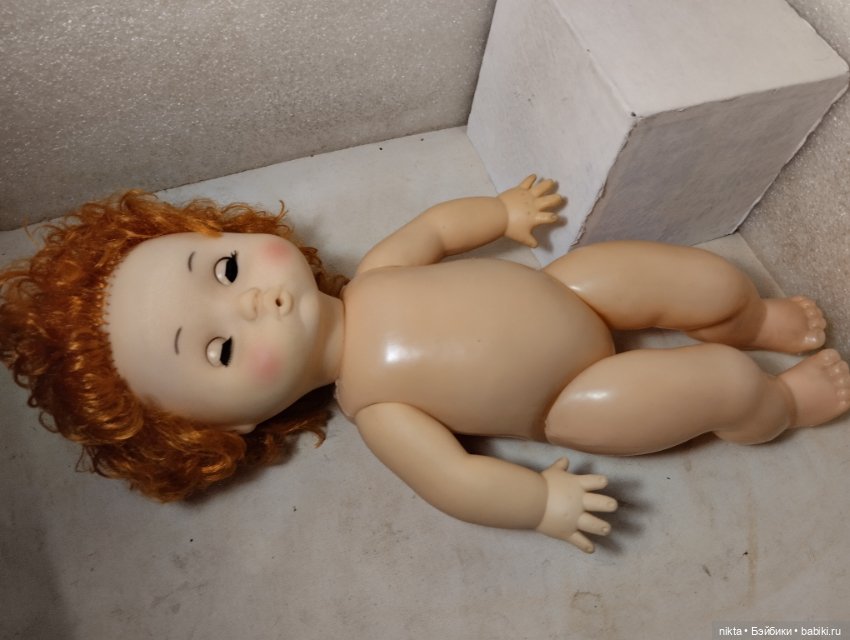 Кукла СССР Зеленоглазый рыжик (фото 6)