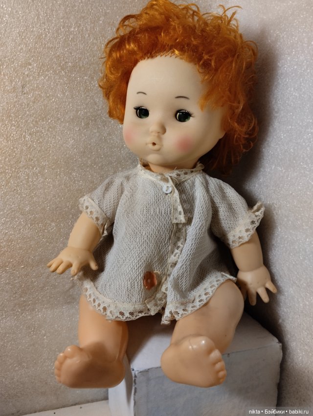Кукла СССР Зеленоглазый рыжик