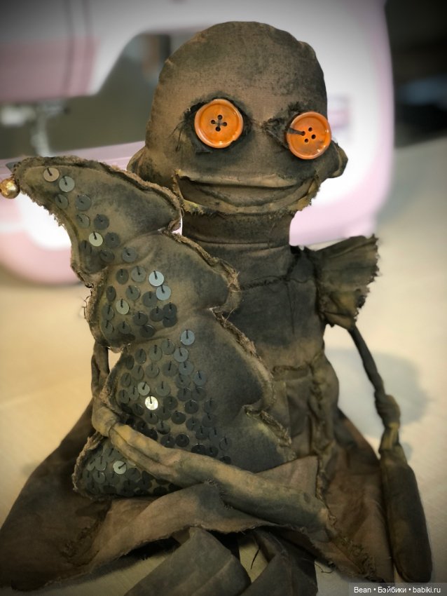 Чердачная кукла ручная работа (фото 4)