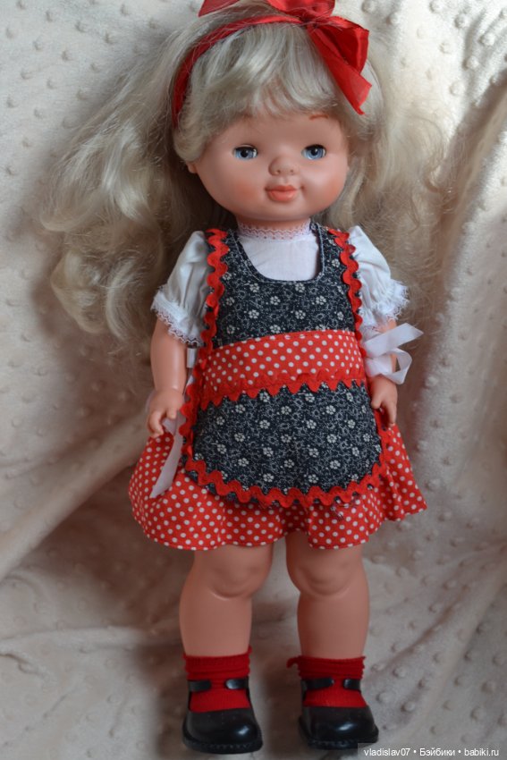Винтажная кукла Conchi от Famosa в родном аутфите, 70 е годы (фото 5)