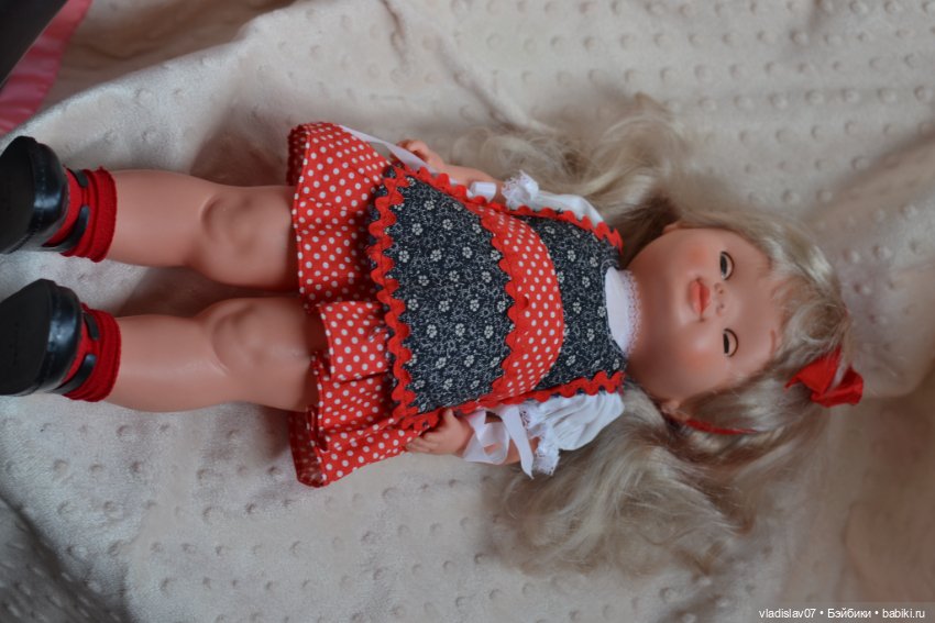 Винтажная кукла Conchi от Famosa в родном аутфите, 70 е годы (фото 8)