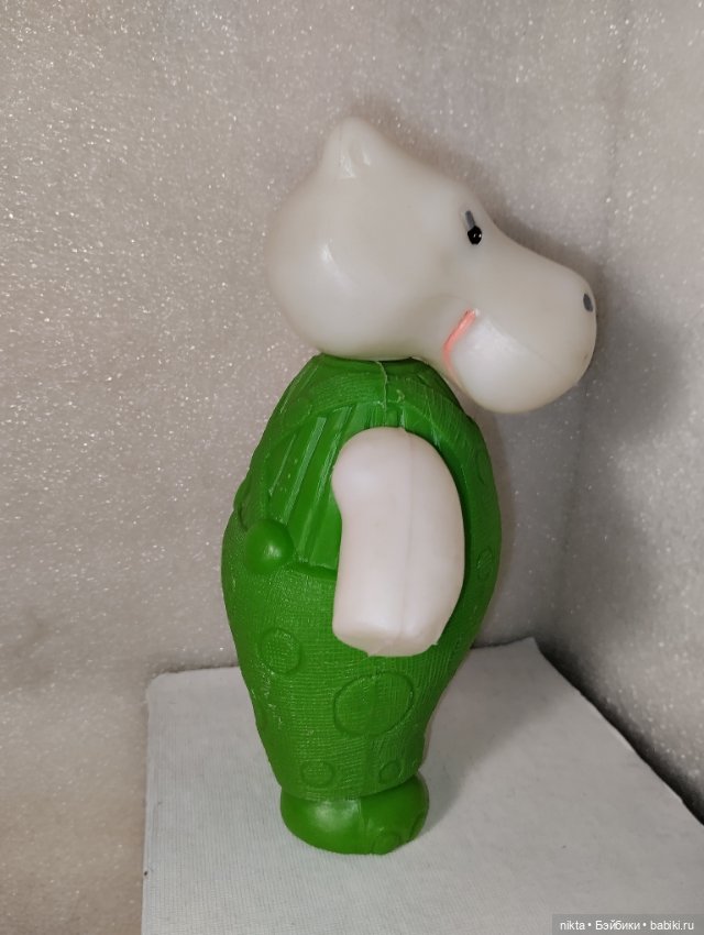 Игрушка СССР Бегемот — Винтажные куклы и игрушки детства (фото 4)