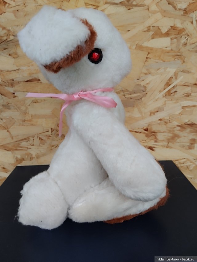 Игрушка СССР Заяц плюшевый (фото 3)