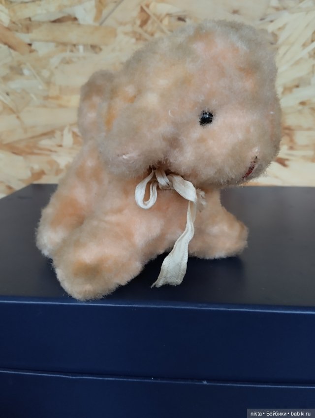 Мягкая игрушка СССР собачка, щенок плюшевый (фото 2)