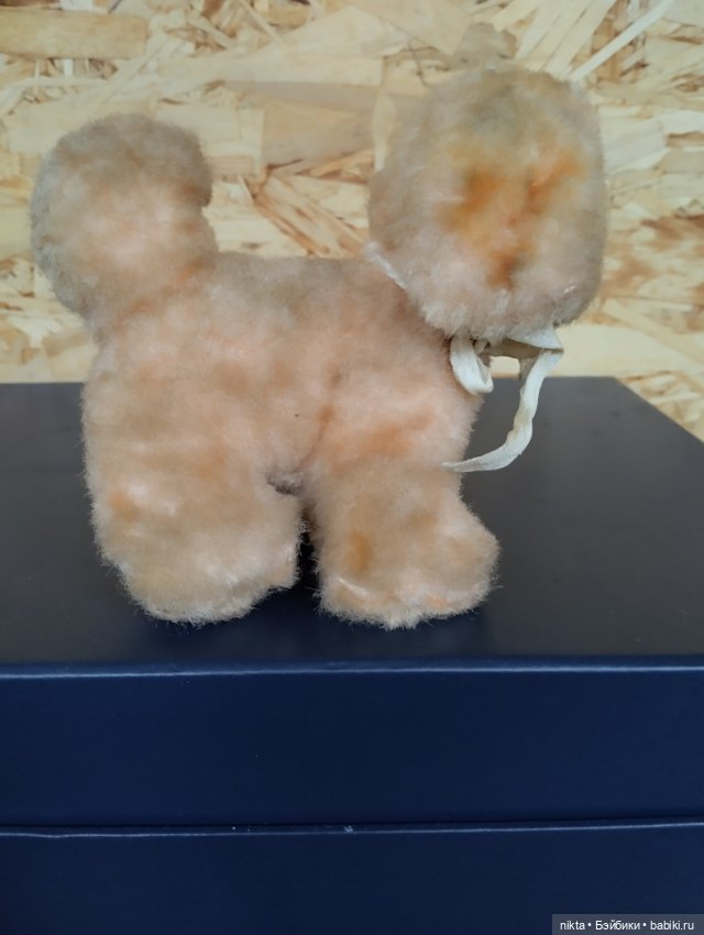 Мягкая игрушка СССР собачка, щенок плюшевый (фото 3)