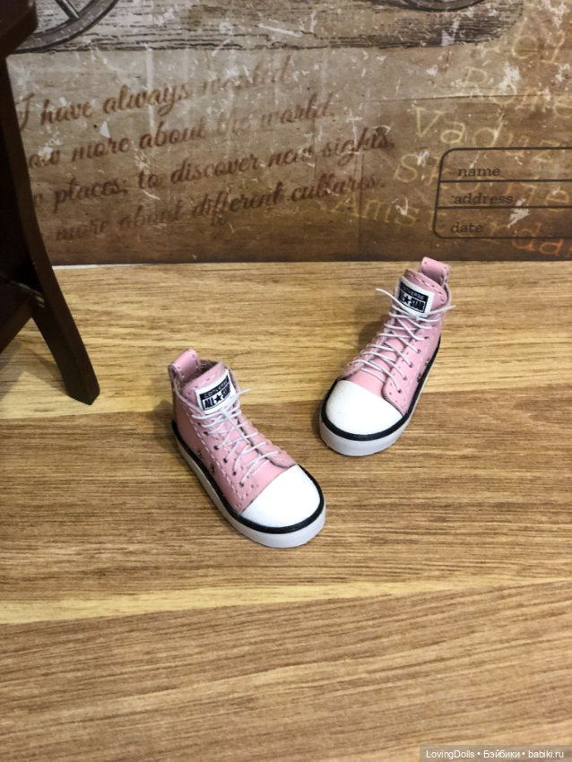 Кеды для кукол бжд 1/6 — Обувь для BJD (фото 6)
