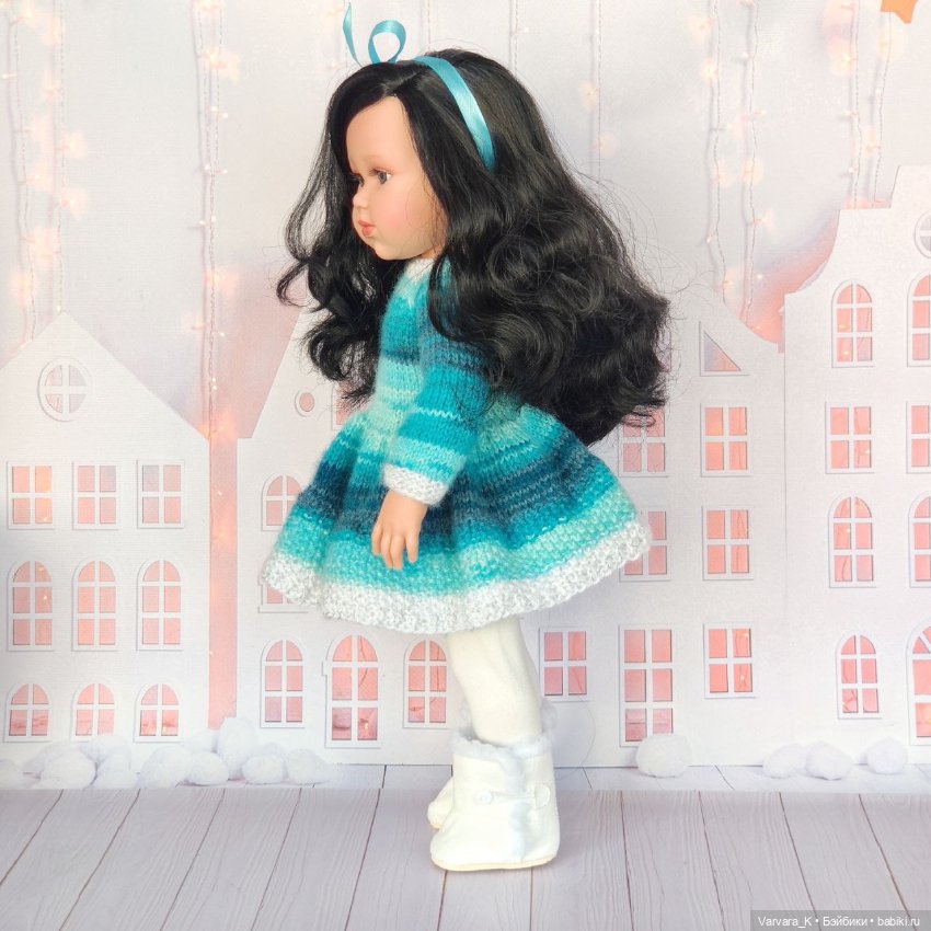 Кукла Llorens, артикуляционная, брюнетка Дея , 42 см (фото 10)