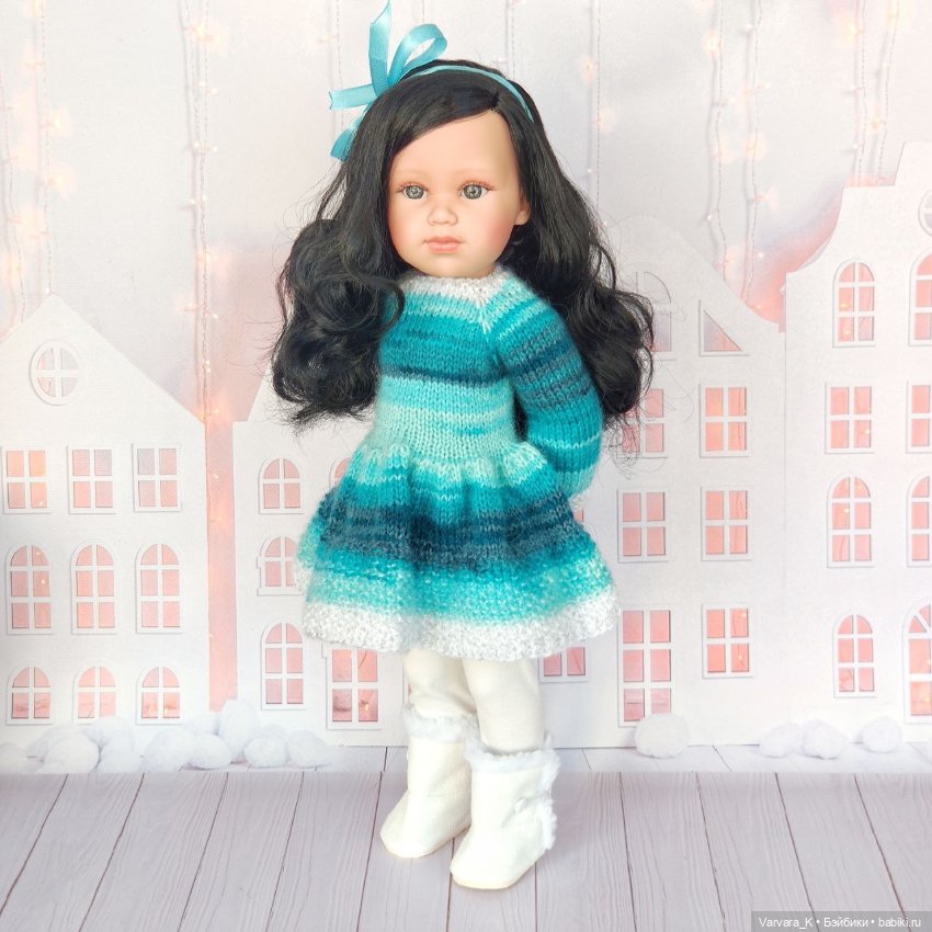 Кукла Llorens, артикуляционная, брюнетка Дея , 42 см (фото 9)