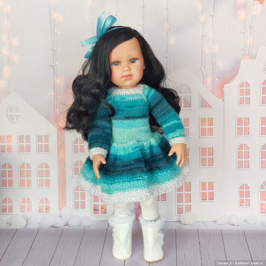 Кукла Llorens, артикуляционная, брюнетка Дея , 42 см (фото 4)