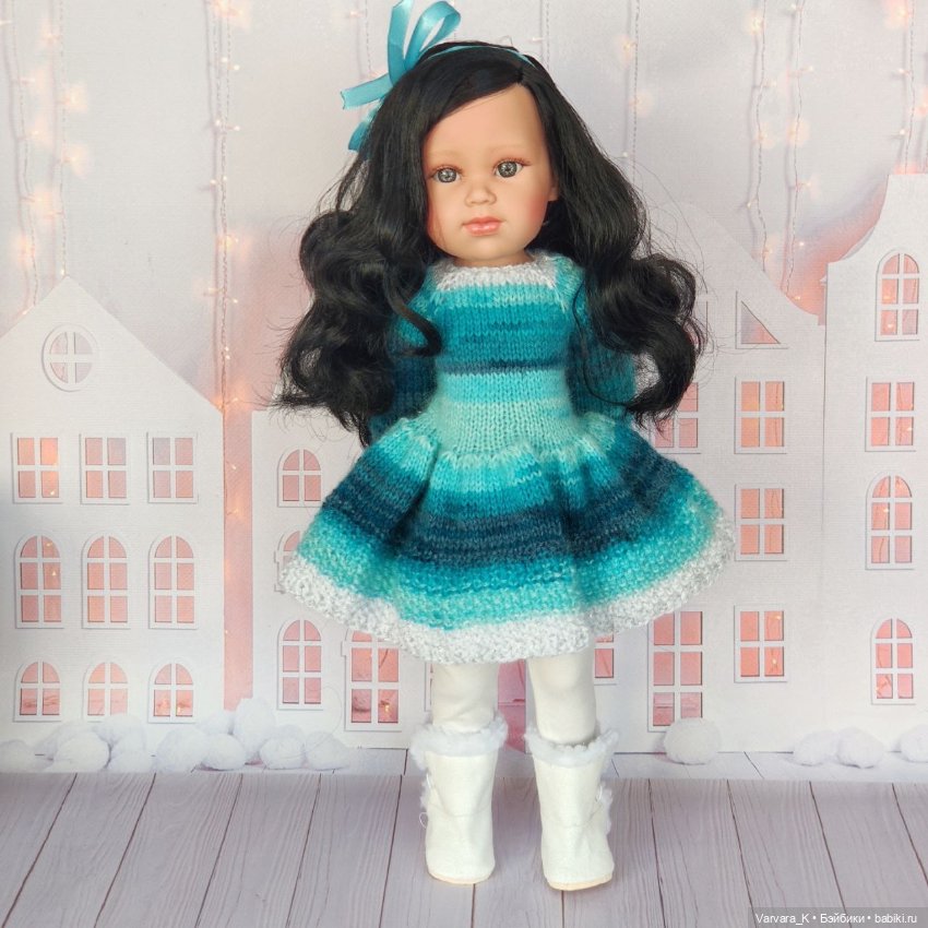 Кукла Llorens, артикуляционная, брюнетка Дея , 42 см (фото 6)