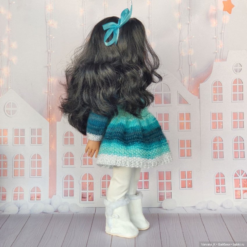 Кукла Llorens, артикуляционная, брюнетка Дея , 42 см (фото 3)