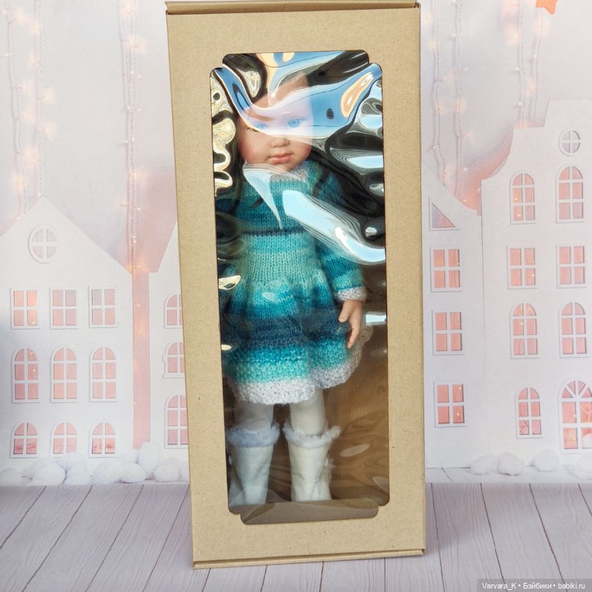 Кукла Llorens, артикуляционная, брюнетка Дея , 42 см