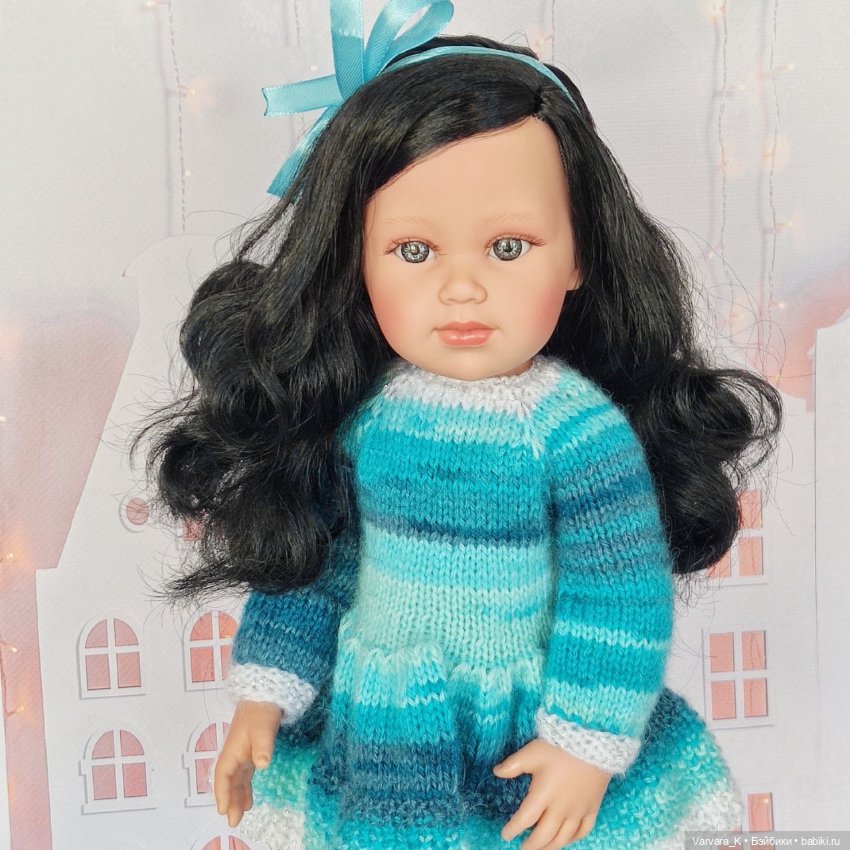 Кукла Llorens, артикуляционная, брюнетка Дея , 42 см (фото 5)