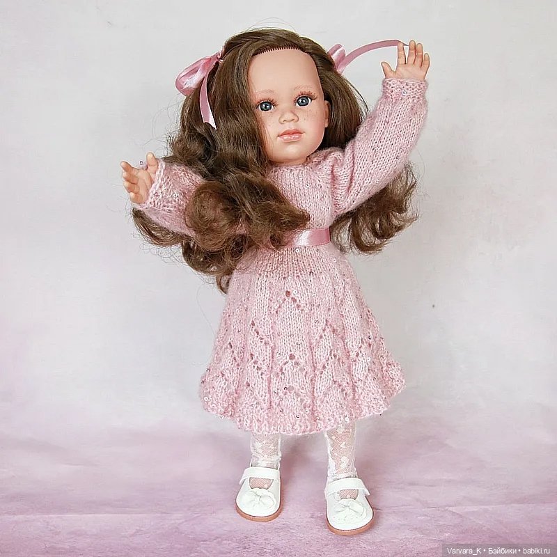 Кукла Llorens артикуляционная, шатенка Кира, 42 см (фото 7)