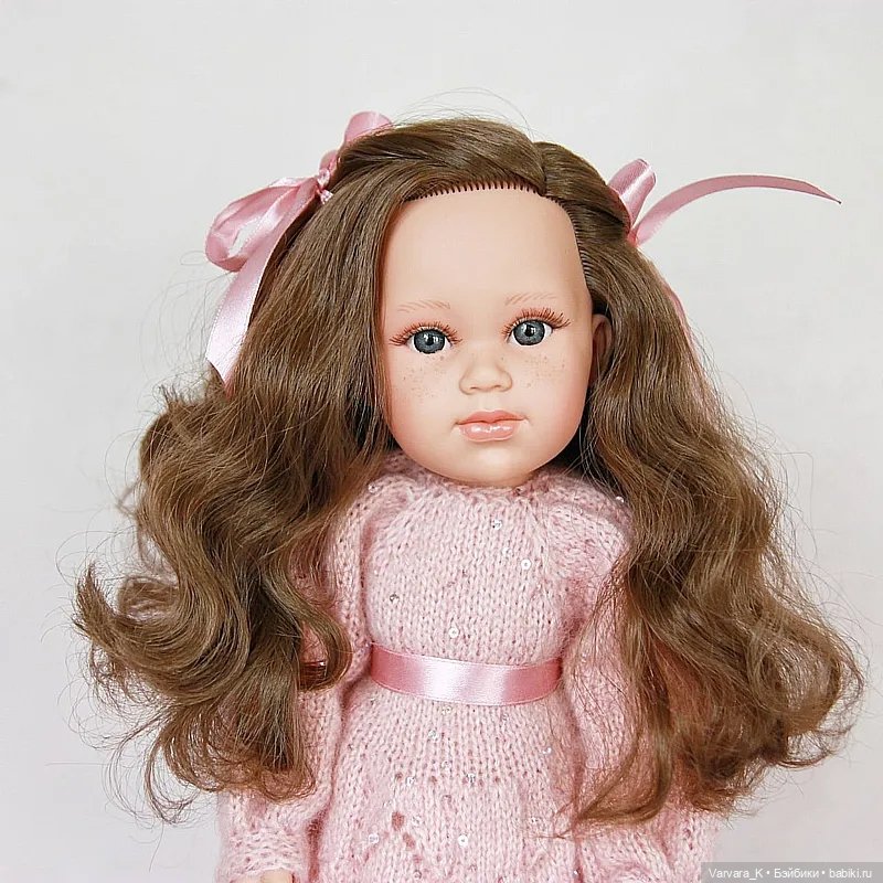 Кукла Llorens артикуляционная, шатенка Кира, 42 см