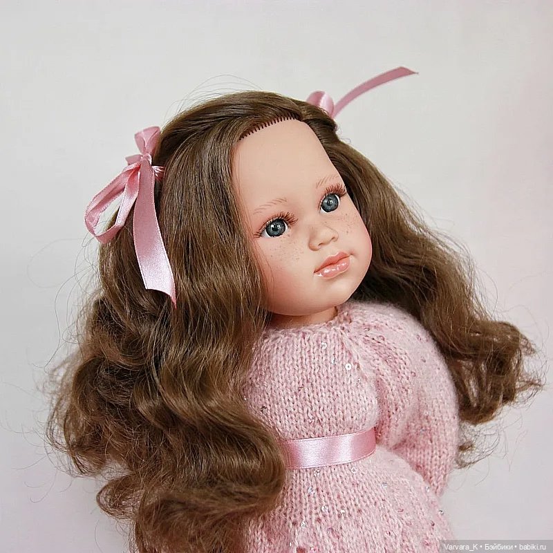 Кукла Llorens артикуляционная, шатенка Кира, 42 см (фото 4)