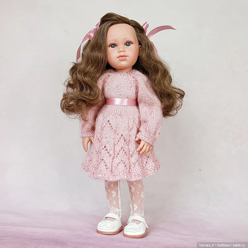 Кукла Llorens артикуляционная, шатенка Кира, 42 см