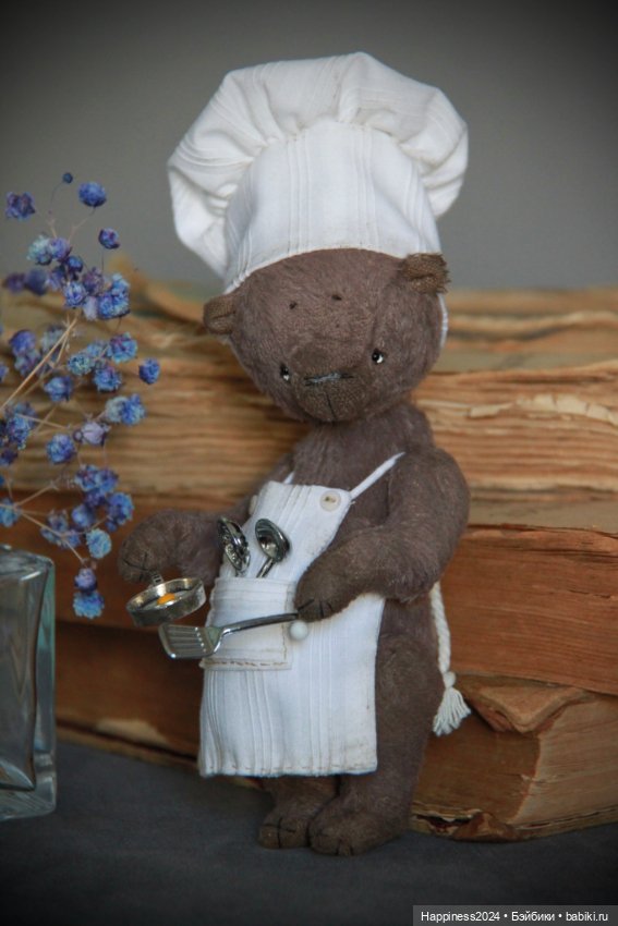 Мишка повар — Авторские игрушки