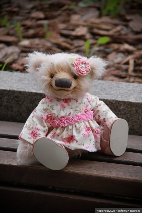 Мишутка в цветочном платье (фото 9)
