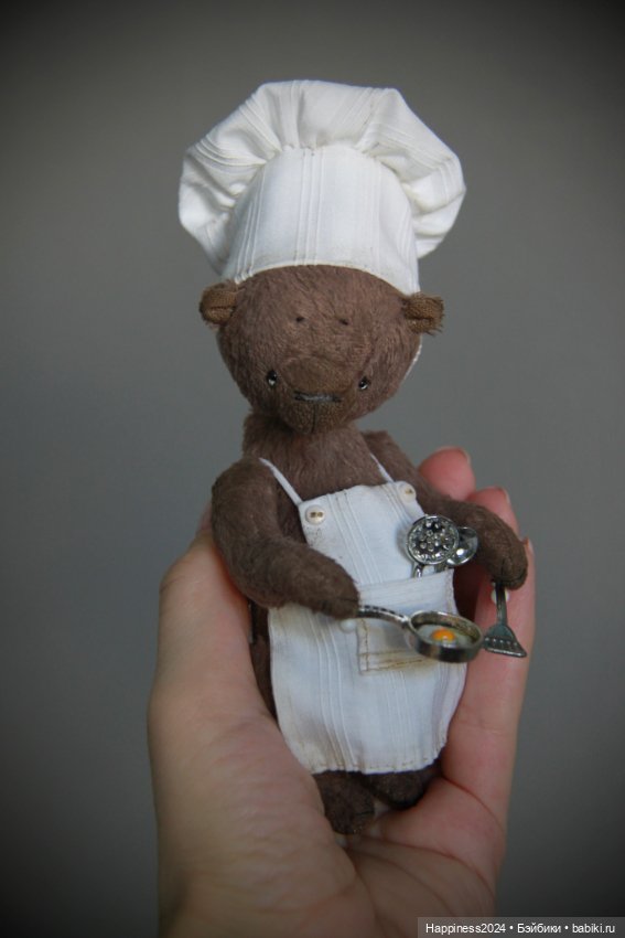 Мишка повар — Авторские игрушки